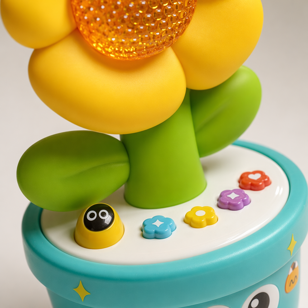 Colorful flower educational toys for children's early education, grasping, kneading and sensory integration training Application Scenario