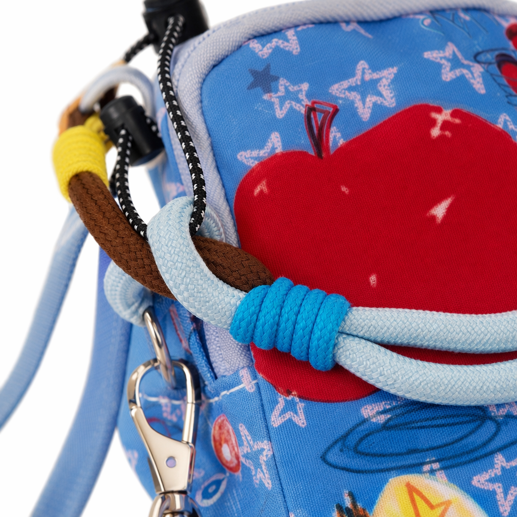 Super cute and adorable small shoulder bag, water bottle bag, dopamine phone bag, fashionable and simple, scratch-resistant, wear-resistant, lightweight and portable Application Scenario