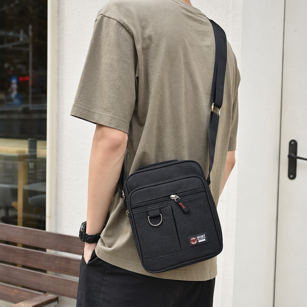 This multi-functional crossbody bag is a fashionable and versatile commuting and travel bag details Picture