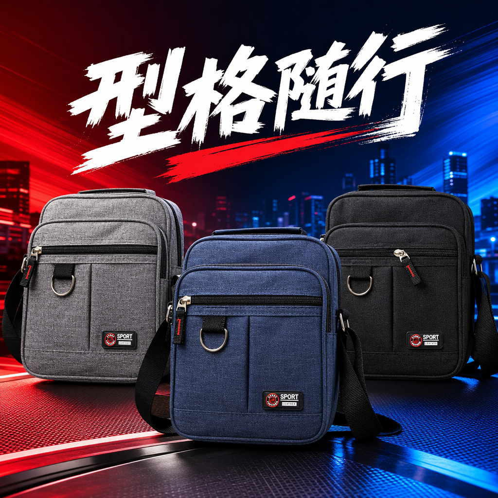 This multi-functional crossbody bag is a fashionable and versatile commuting and travel bag Specification image