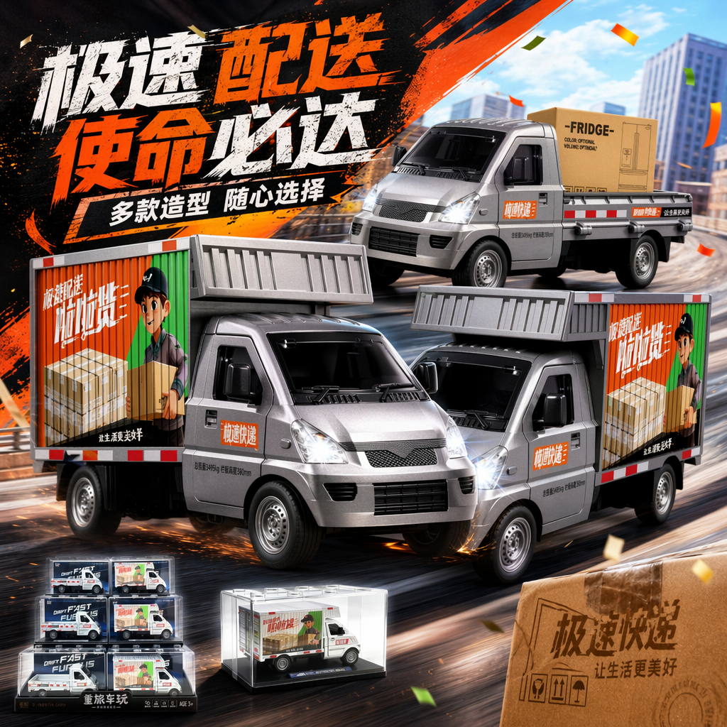 Silver Liuzhou car model alloy material exquisite collectible display piece Specification image