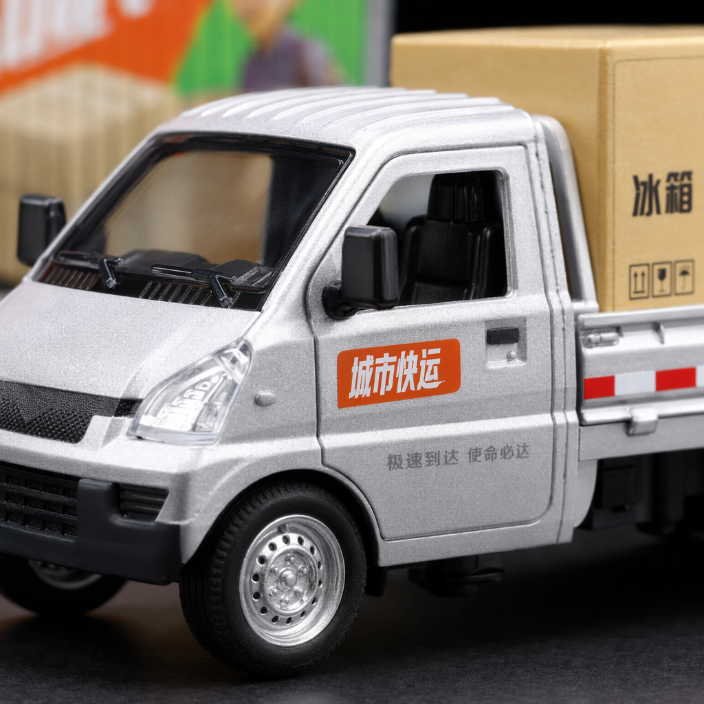 Silver Liuzhou car model alloy material exquisite collectible display piece Application Scenario