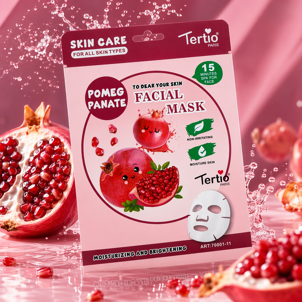 The pink box mask product hydrates, moisturizes, soothes, repairs and brightens the skin Specification image