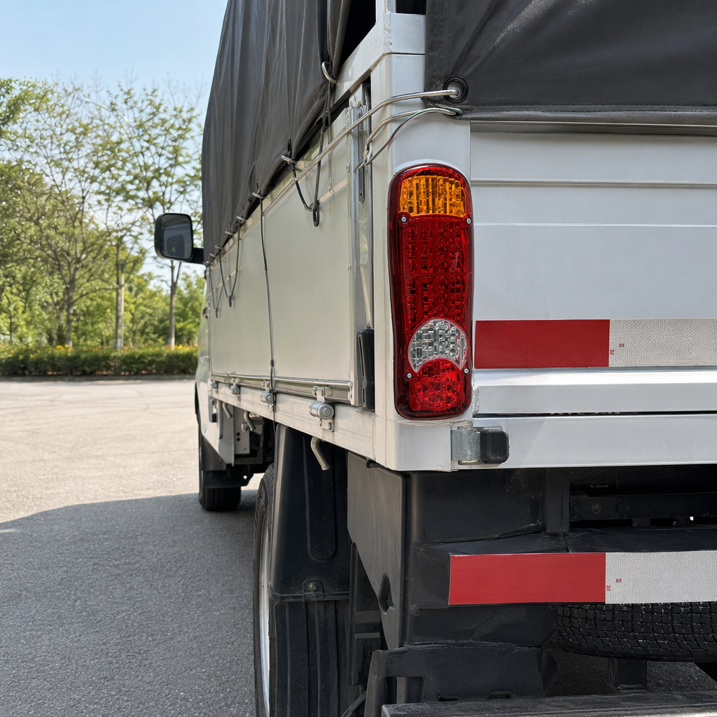Renault accessories red taillights for car rear-mounted LED waterproof and high-temperature resistant universal Dongfeng Violet truck taillights details Picture