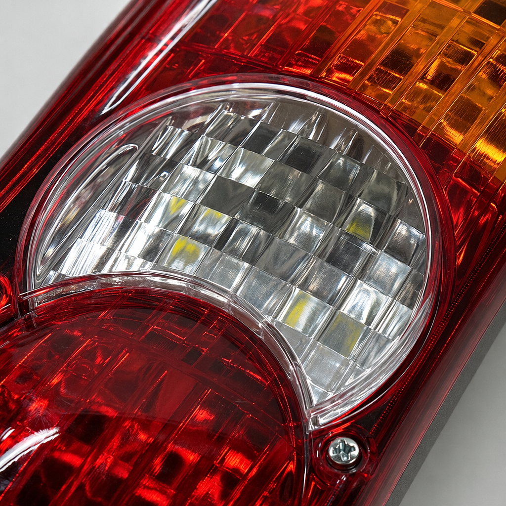 Renault accessories red taillights for car rear-mounted LED waterproof and high-temperature resistant universal Dongfeng Violet truck taillights Application Scenario