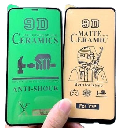 绿色和黄色手机钢化膜 防刮高清贴合全屏覆盖适配多型号 Item Picture