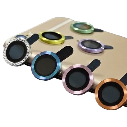 The color lens protection ring is made of scratch-resistant, wear-resistant, high-definition and translucent silicone material for mobile phones Item Picture