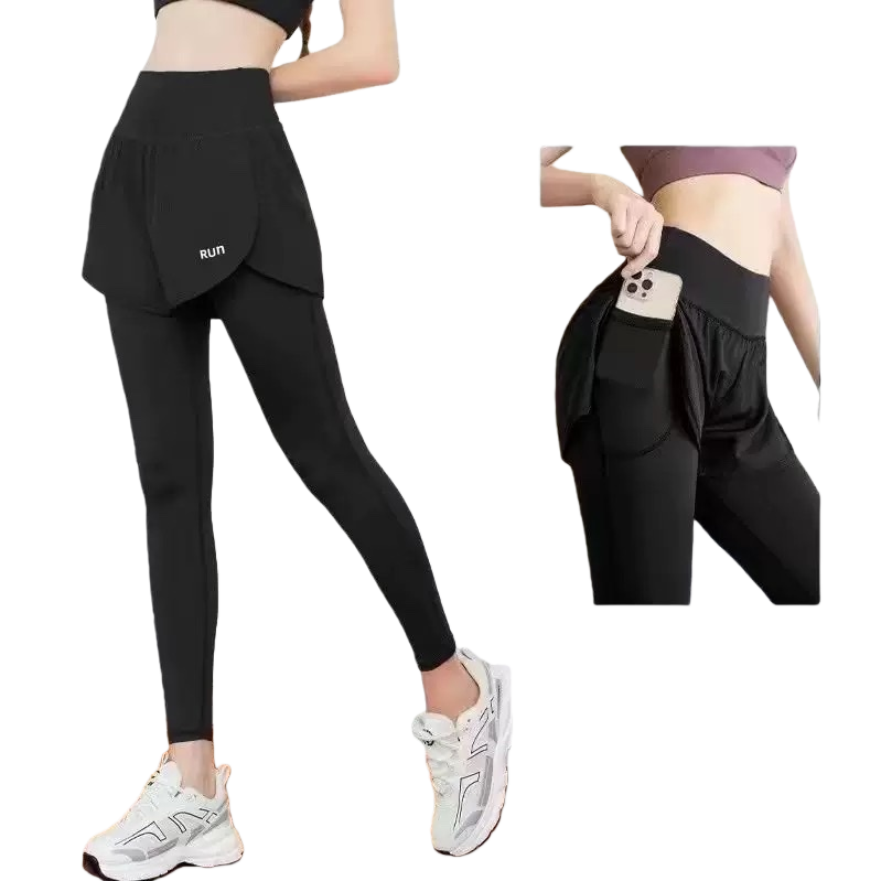 Модель в черном спортивном костюме в одном и Том же платье похудела на 100 % Item Picture