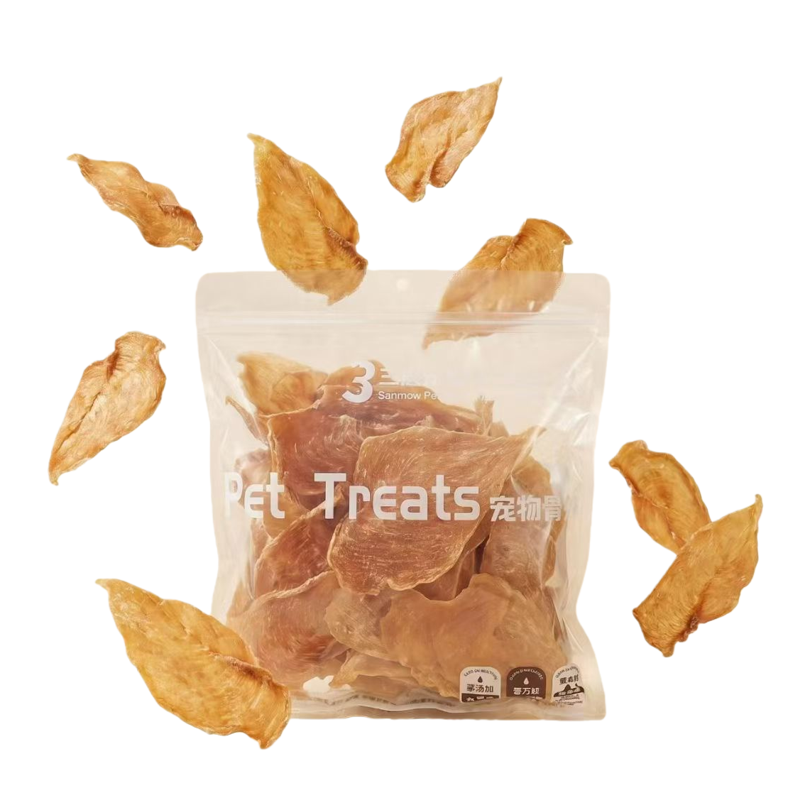 أكياس شفافة من اللحم الطازج الممزوج بالأرز المجفف Item Picture
