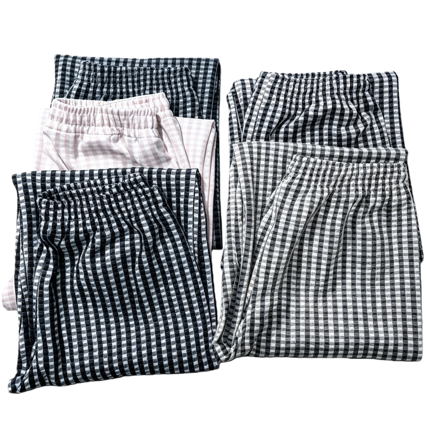 Plaid casual pants are available in multiple colors. Soft and skin-friendly, 90% polyester and 10% spandex. Item number: 2819 Item Picture