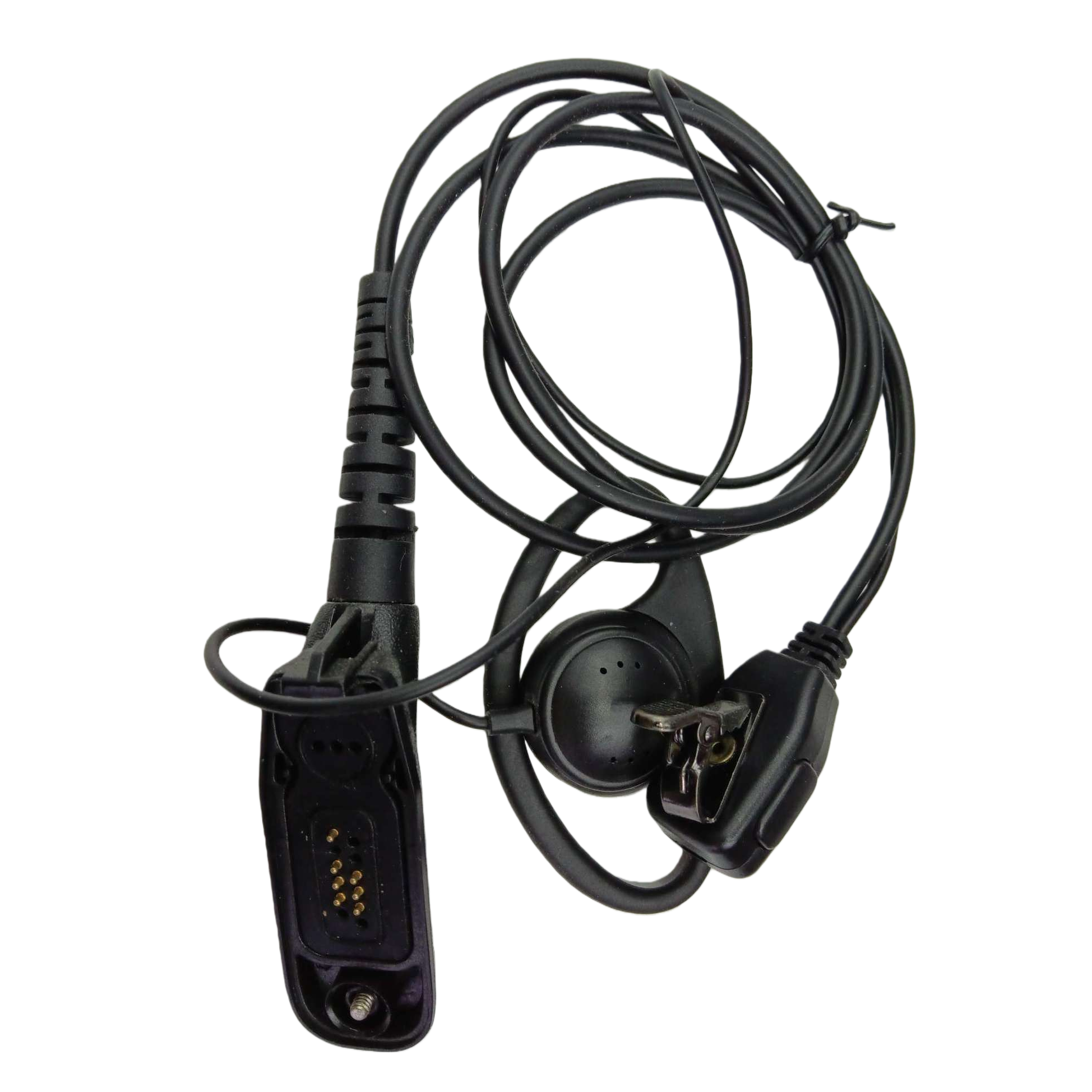 سماعات الأذن ذات الحزام الأسود عالية الجودة بشكل مريح مع ميكروفونات خفض الصوت Item Picture