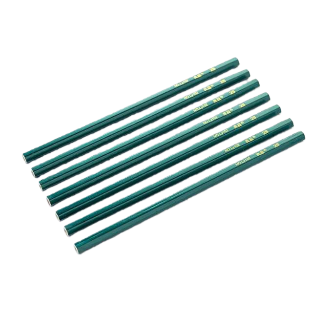 绿色铅笔儿童绘画专用木质环保无毒2B Item Picture