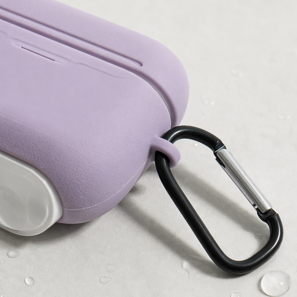 أما ربط أحزمة الأغلفة باللون AirPODS Pro3 فهو قابل للشحن اللاسلكي من أبل Application Scenario