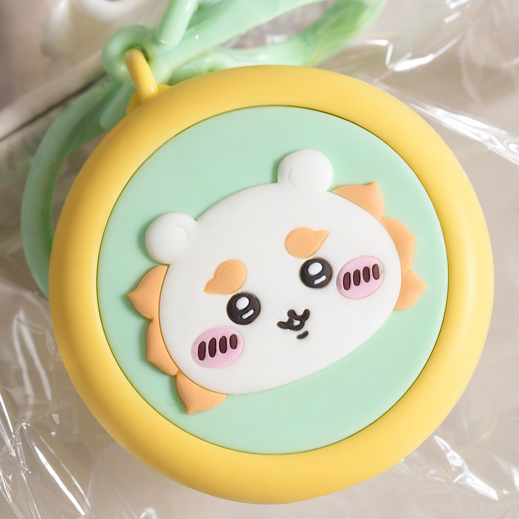 Colorful cartoon pendants, cute and fun silicone coin purses, keychains, mobile phone chains and decorative accessories Application Scenario