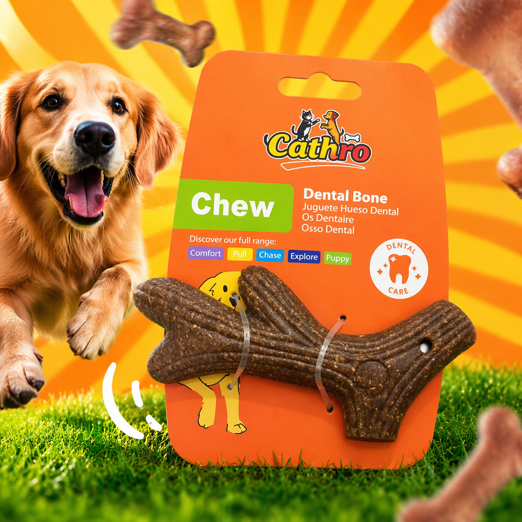 Imprinted Antler small enticing pet toy, durable, tooth-cleaning, suitable for dogs, with added rice material, safe to chew Specification image