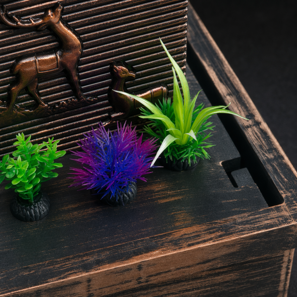 New desktop water flow decoration, office desktop fountain, indoor Zen-like wealth attraction, Double deer water flow decoration water feature Application Scenario