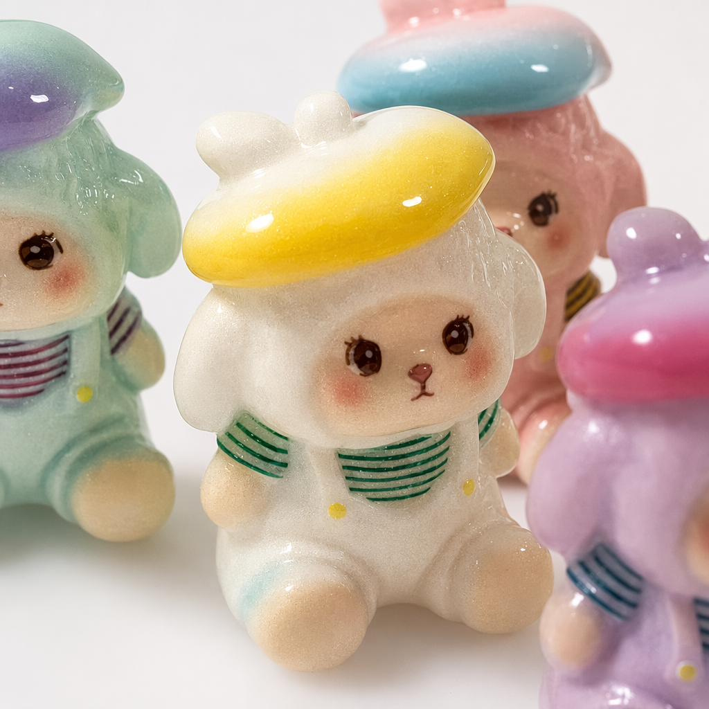 Colorful plush sheep dolls, cute and soft children's throw pillows, are great gifts Application Scenario