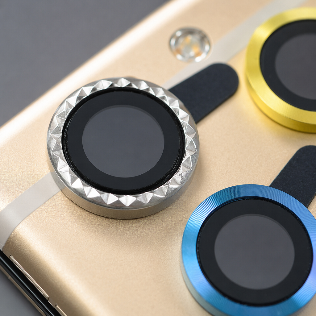 The color lens protection ring is made of scratch-resistant, wear-resistant, high-definition and translucent silicone material for mobile phones Application Scenario