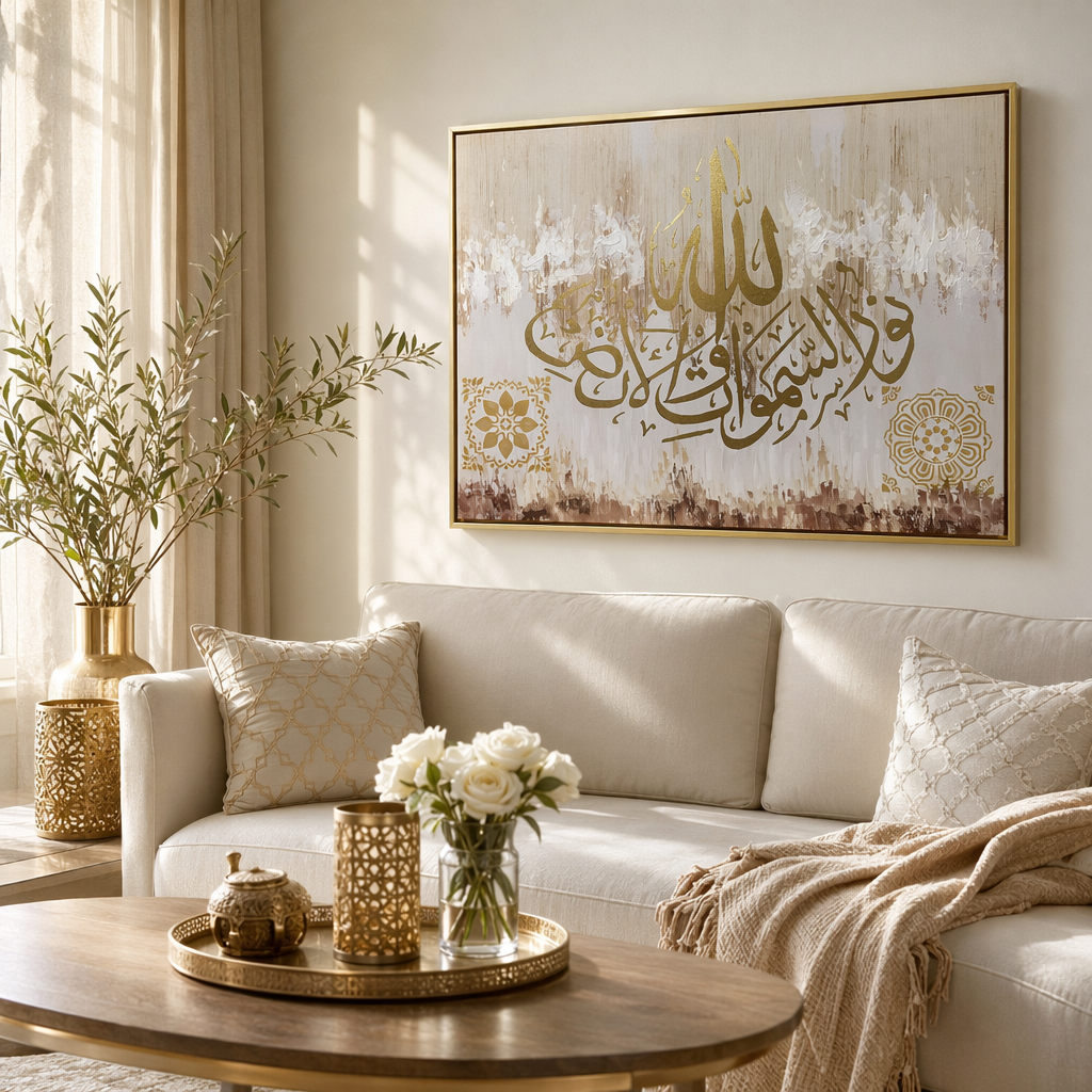 رسم حوائط فنية في غرف المعيشة وغرف النوم details Picture