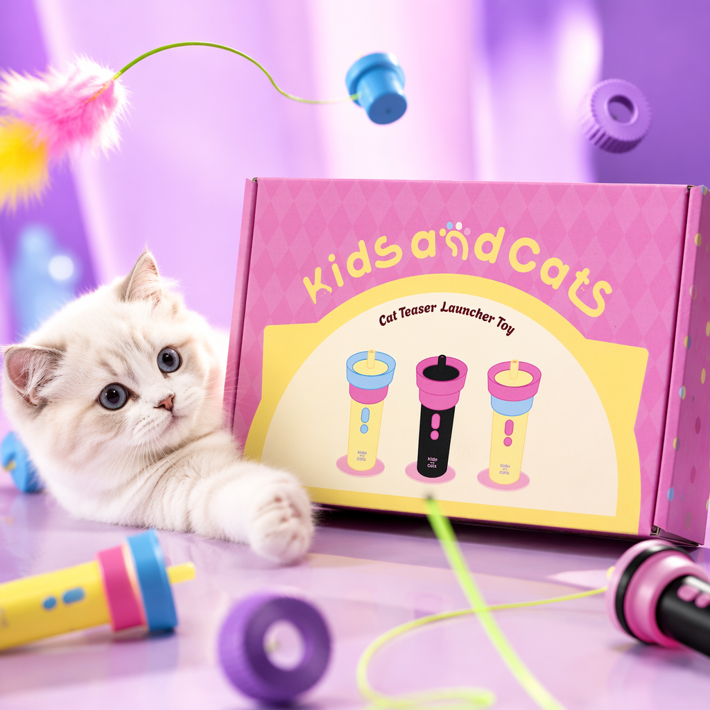 Dopamine cat fishing device, cat teasing stick, pet toy, special for cats, adjustable length, silicone soft fur Specification image