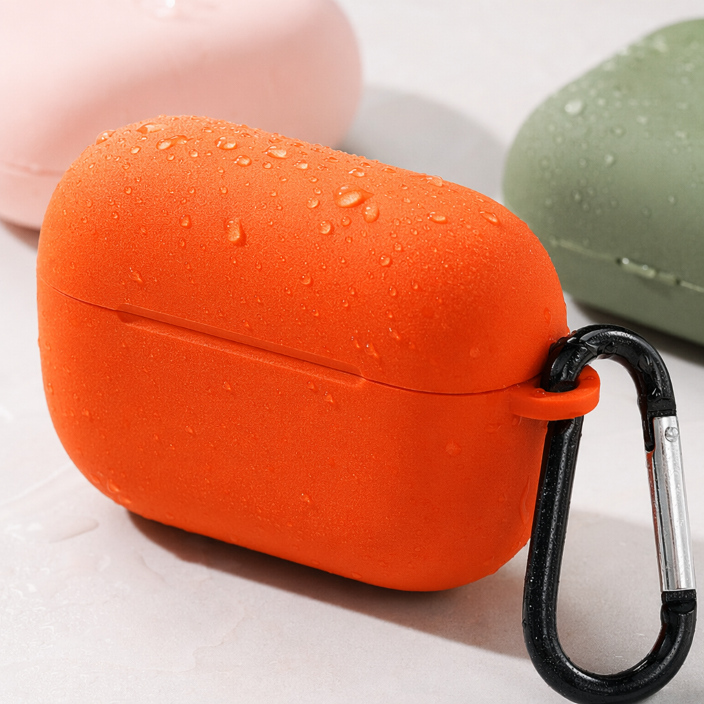 Colorful AirPods Pro3 earphone cases with buckles, suitable for Apple wireless earphone cases Application Scenario