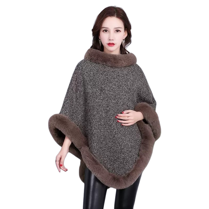 والشعر الرمادي مع ثعلب الثعلب البني Item Picture
