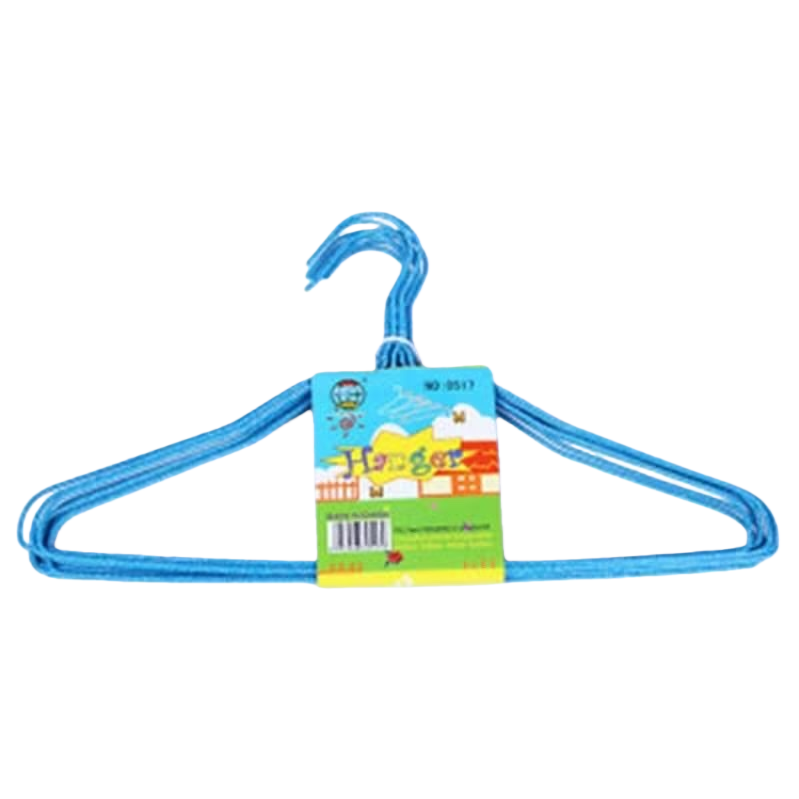 Blue thickened anti-slip hanger, a household multi-functional load-bearing hanger Item Picture
