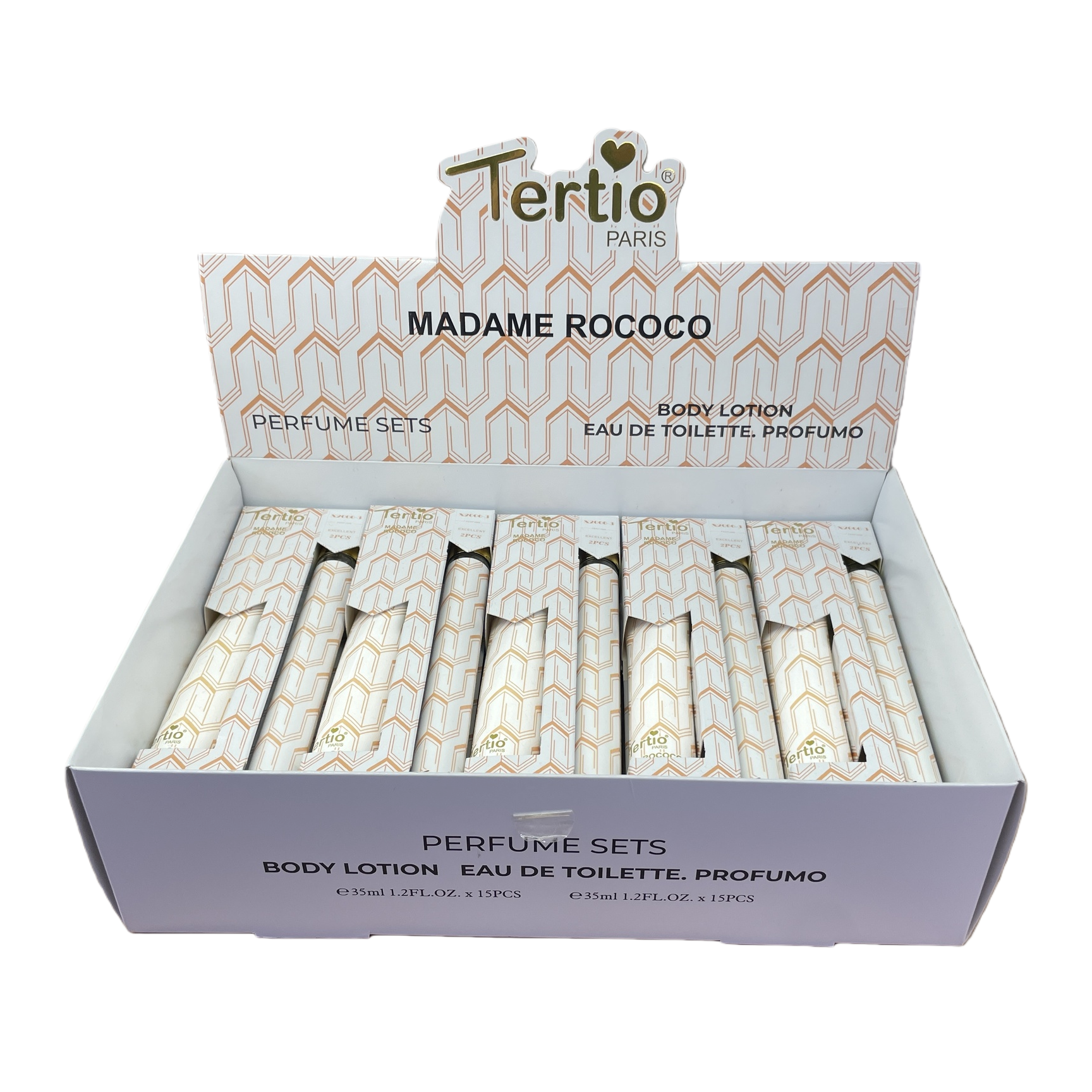 The white packaging box perfume set and fragrance gift box are fresh, elegant and leave a lasting fragrance Item Picture