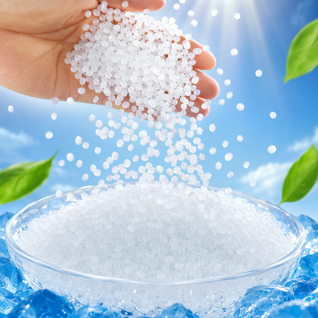 White plastic granules, industrial-grade PP polypropylene raw material, 25kg with free shipping Specification image