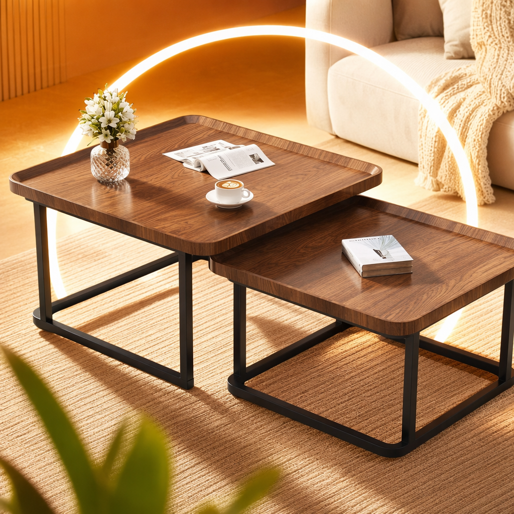 هذه هي غرفة الجلوس المصنوعة من الشاي ذات الطابقين الخشبي Specification image