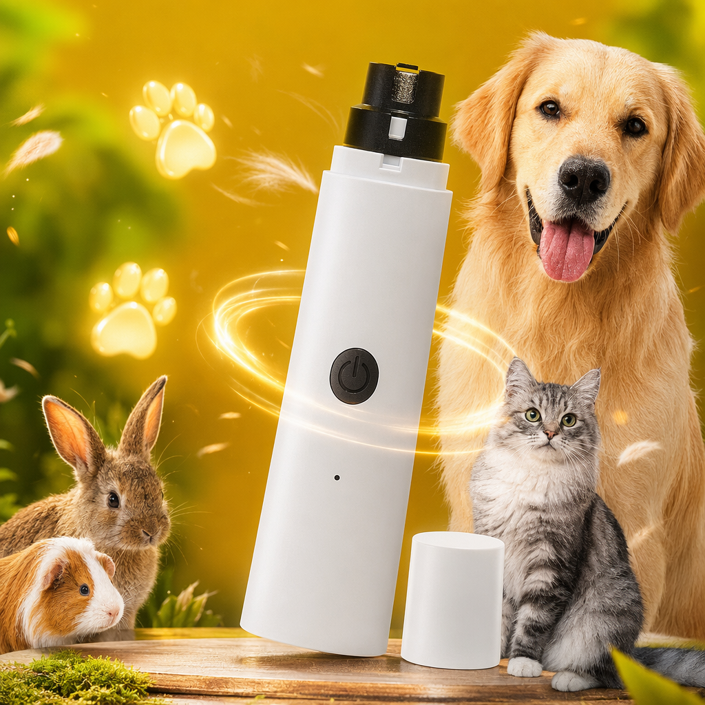 白色包装盒专业宠物指甲磨刀器 宠物美甲修甲工具 - 3