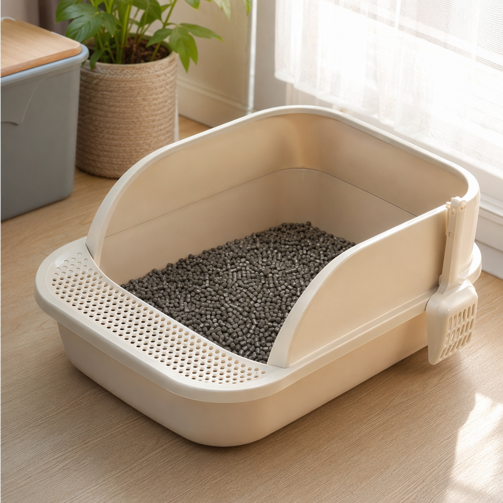 Grey granular plastic particles, industrial-grade PP polypropylene raw material, 25kg per bag details Picture