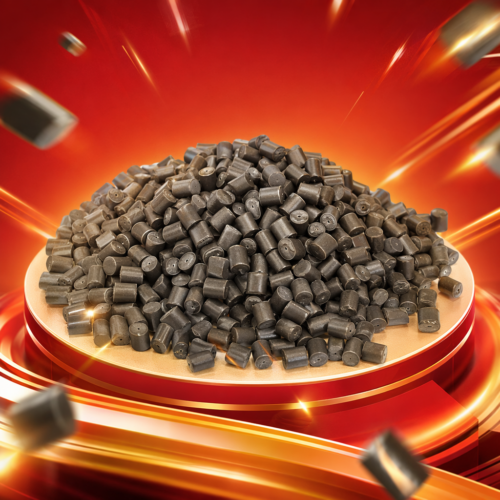 Grey granular plastic particles, industrial-grade PP polypropylene raw material, 25kg per bag Specification image