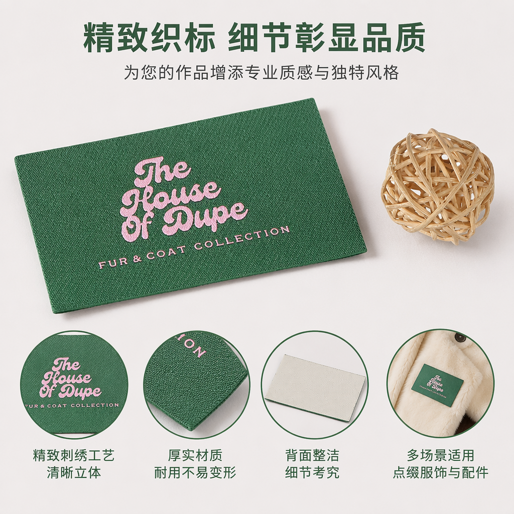 服装水洗标 布标 胶印标 洗唛 标签商标 易碎标 纺织辅料