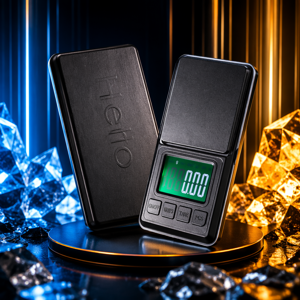 Jewelry scale, high-precision gram weight scale, pocket electronic scale, baking gram scale Specification image