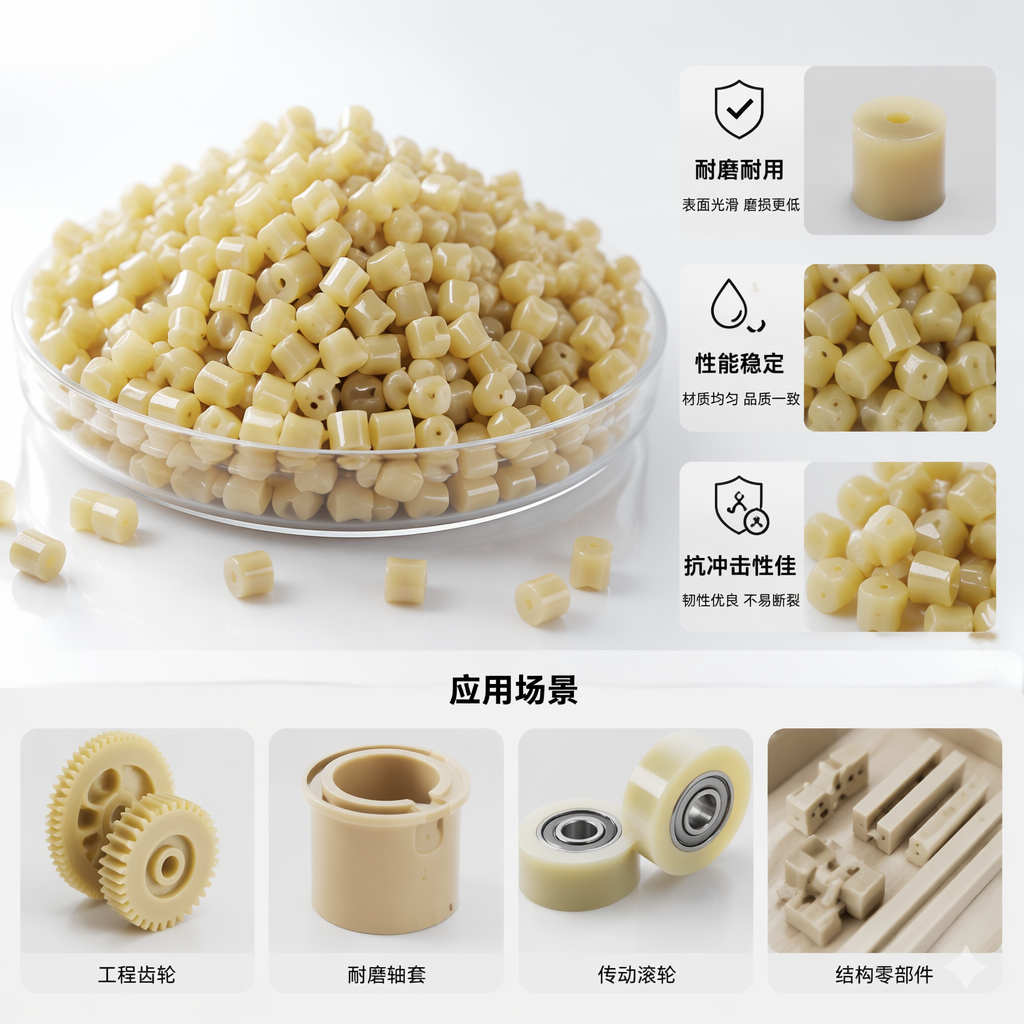 Light yellow plastic granules, industrial-grade general-purpose PP polypropylene raw material, 25kg