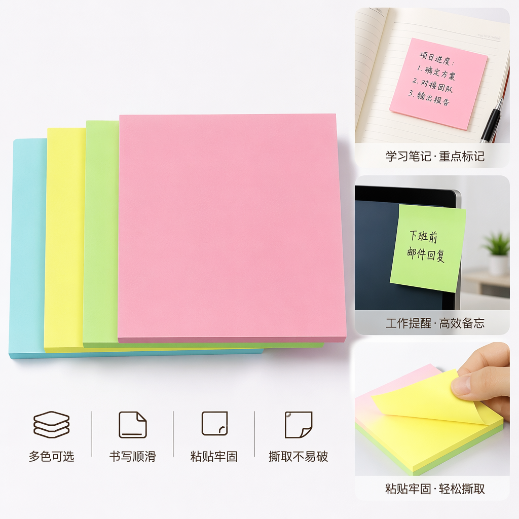 彩色纸张 A4 80g 10色混装 手工折纸绘画打印专用