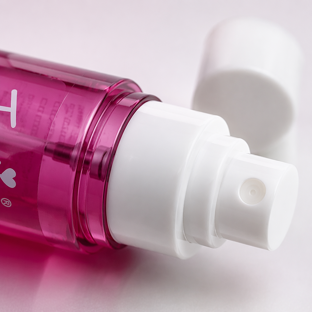 Tertio PARIS 48 SECRET GLOW Premium Perfume Spray rose red bottle with white cap Application Scenario