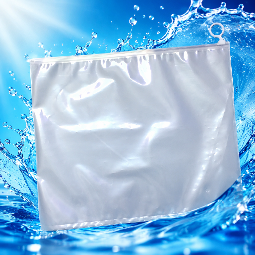 Transparent zipper bags, self-sealing bags, dust-proof and water-proof universal storage bags, available in multiple sizes Specification image