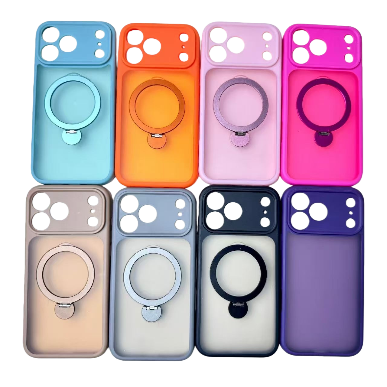 The colorful phone case is a universal anti-drop soft rubber protective cover for Apple, Huawei and Xiaomi Item Picture