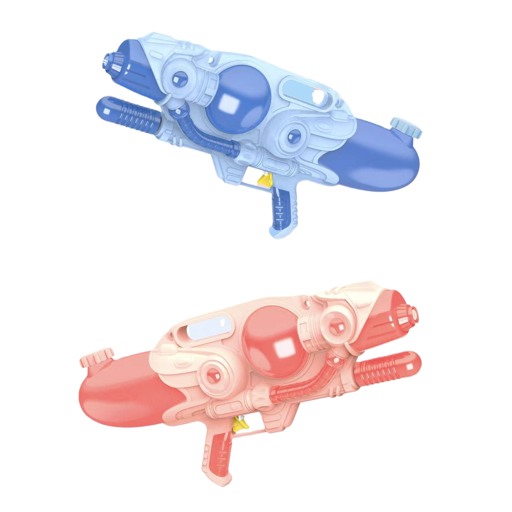 Grey Blue Vitality Orange Water Gun Children's summer toy Outdoor water Play Spray gun Item Picture