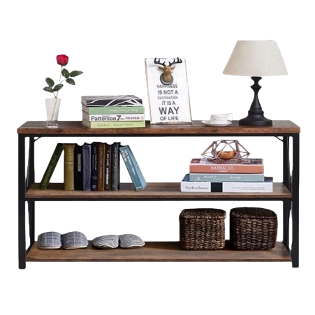 Wooden bookshelf, simple Nordic-style solid wood multi-layer storage rack, bedroom and study storage furniture Item Picture