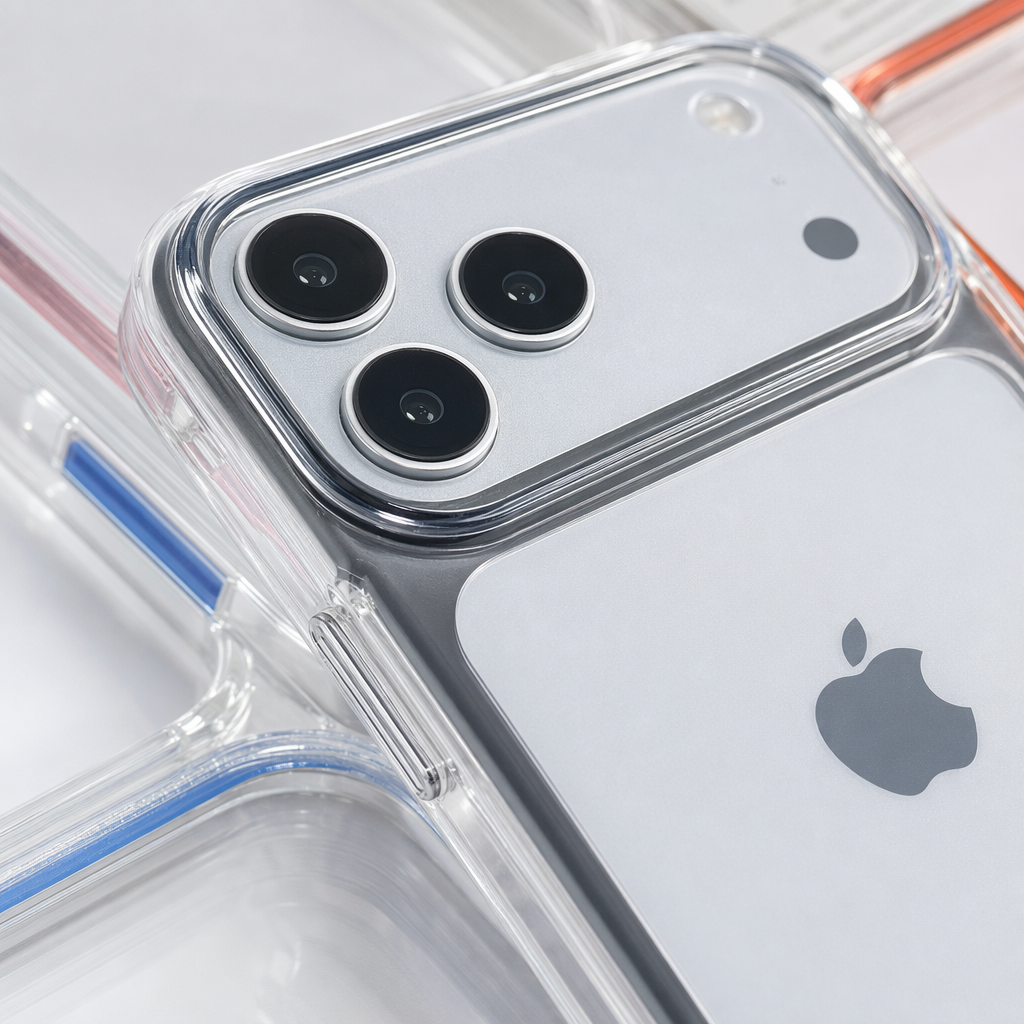 Ultra-thin, shockproof, high-definition, full-coverage protective case for iphones with a bare phone feel Application Scenario