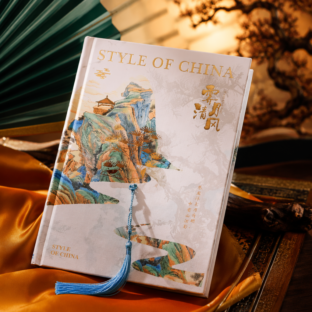 غلاف كتاب صور الجبال المائية كتاب Style OF China Supe Specification image
