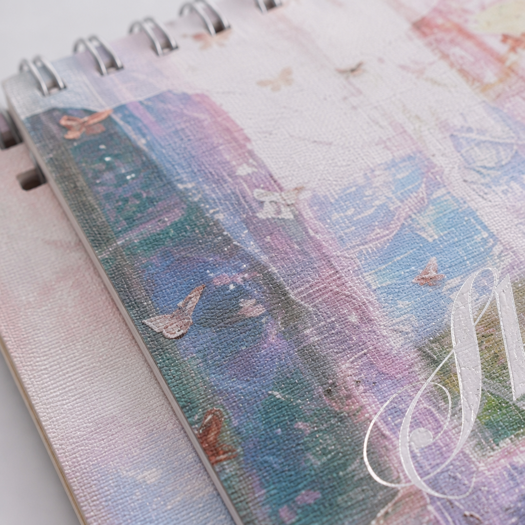 A professional watercolor style sketchbook with 16K thickened paper Application Scenario