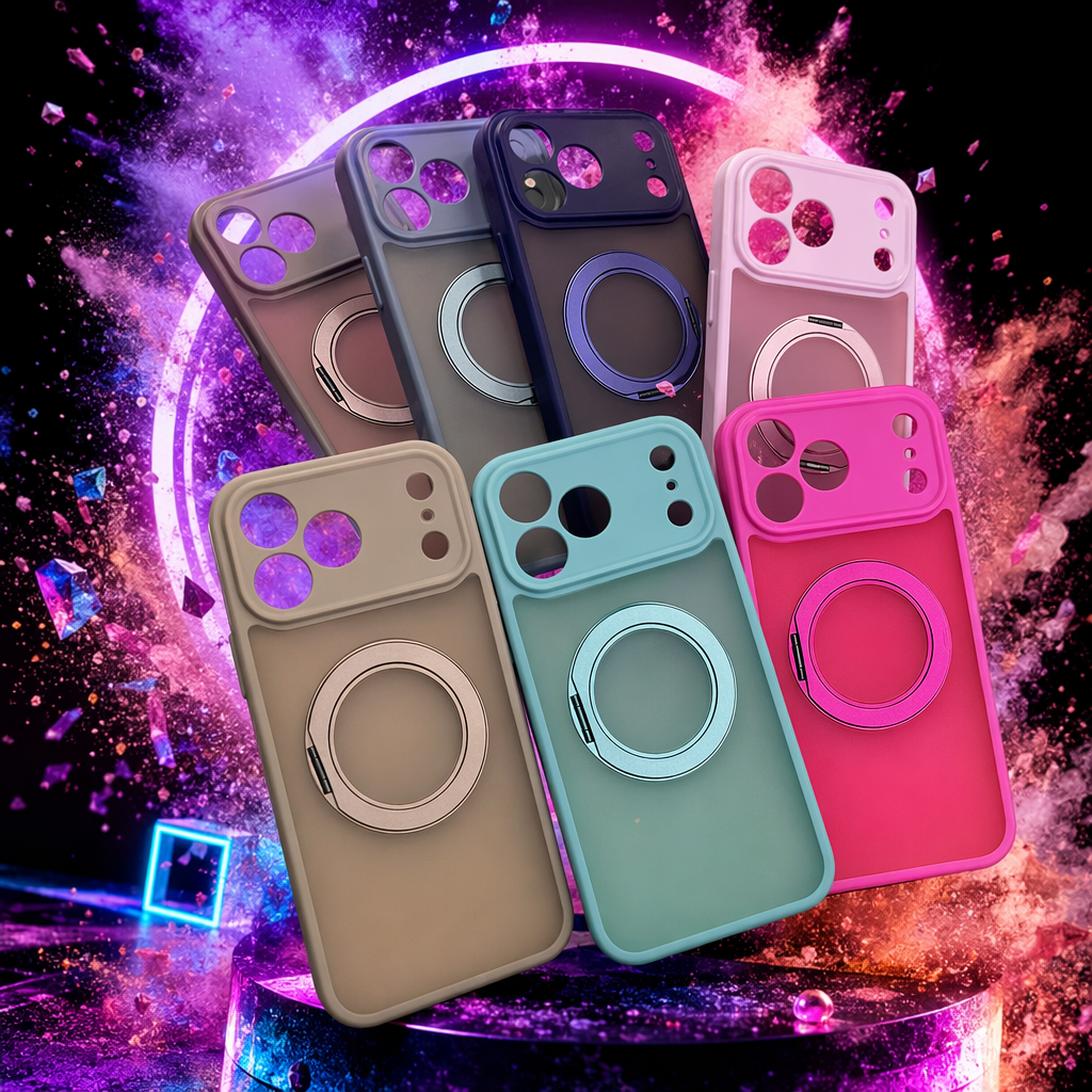 غلاف يدوي ملون يتناسب مع جهاز iPhone Whong Wui للحماية من الإسمنت الرخمي Specification image