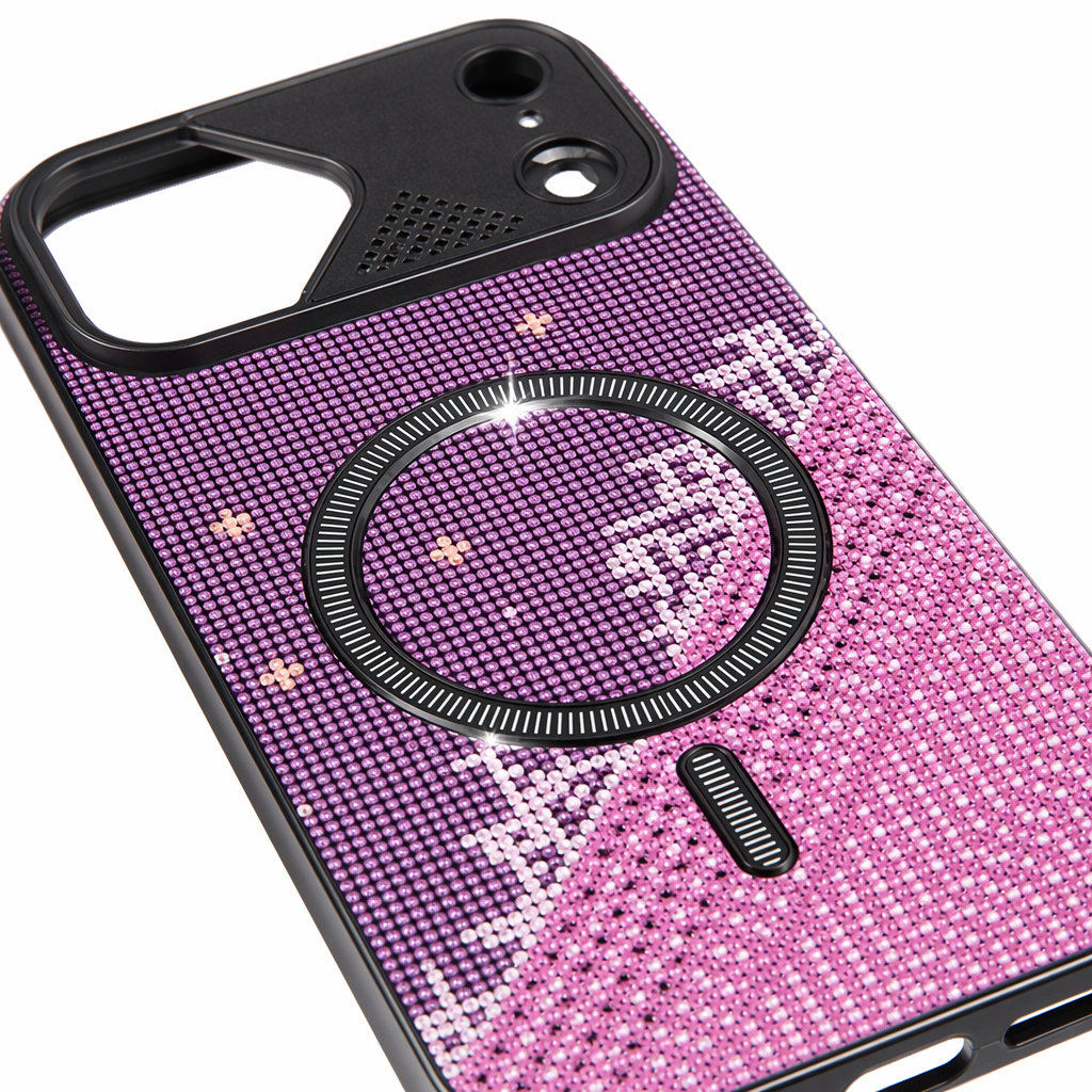 The color gradient dot matrix phone case is compatible with iPhone, Huawei and Xiaomi, and is shockproof and lightweight Application Scenario
