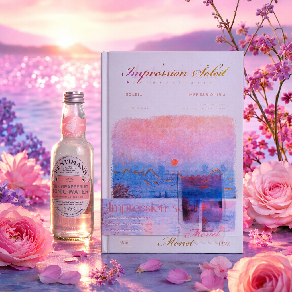 The pink-covered book, a literary and simple style notebook, has replaceable inner pages Specification image