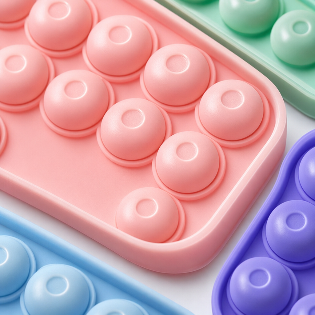 Multi-color suction cup set: black, white, transparent, purple, blue, green, light pink, pink Application Scenario