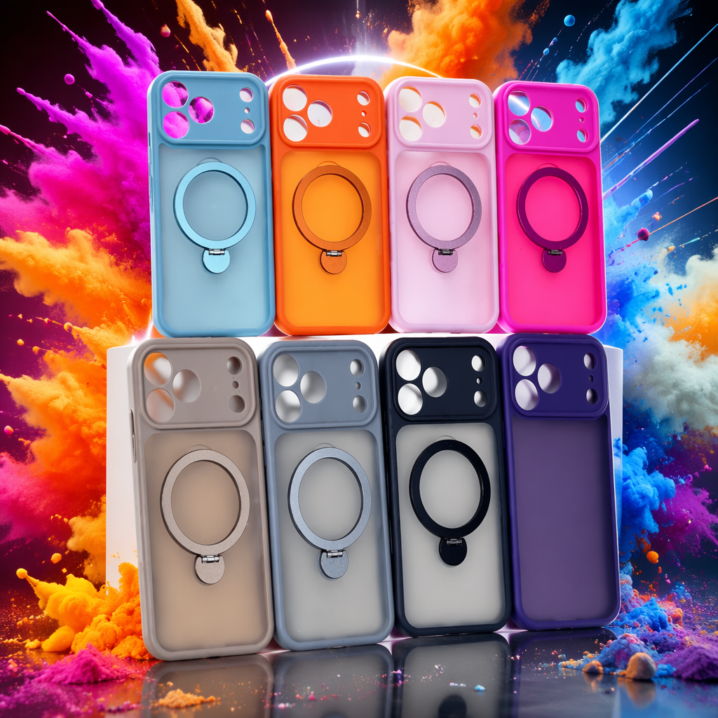 The colorful phone case is a universal anti-drop soft rubber protective cover for Apple, Huawei and Xiaomi Specification image